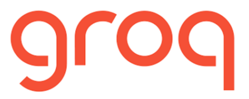 Brand logo of GROQ.